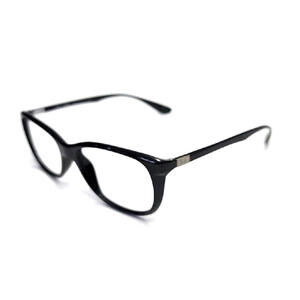 Ray Ban RB7024 5206 Black Oval Eyeglasses Frame 54-16 145